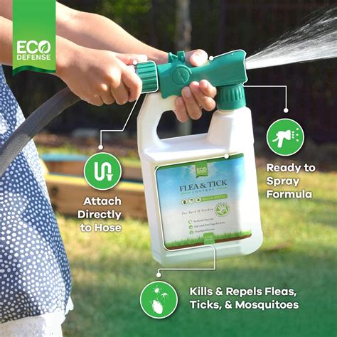 Flea, Tick, and Mosquito Spray for Yard | Eco Defense