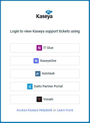 Kaseya Helpdesk