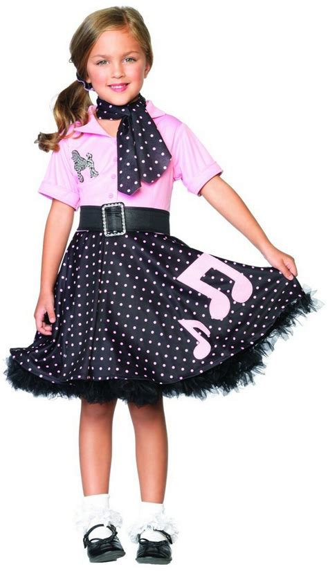 Kids Sock Hop Sally Costume