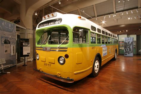 Museum Icons: The Rosa Parks Bus | Henry ford museum, Rosa parks, Rosa parks bus