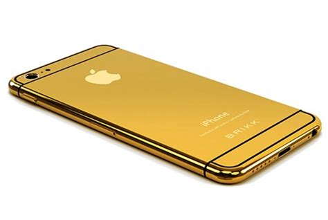 Brikk Gold-Plated iPhone 6 Case | Glamour