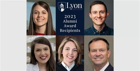 Lyon College announces 2023 Alumni Awards recipients | White River Now ...