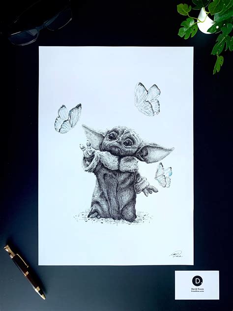 Baby Yoda (Grogu) : r/fanart