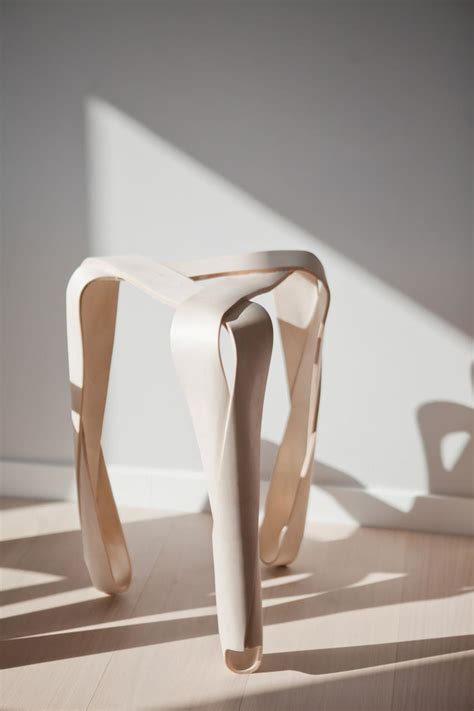 Ribbon Stool by Jan Lutyk