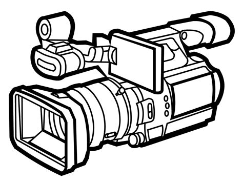 Camera Clipart Black And White - ClipArt Best