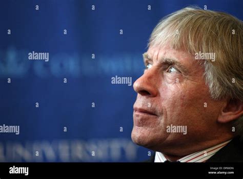 Oct 09, 2006; Manhattan, NY, USA; Columbia Univ. President LEE BOLLINGER during the press ...