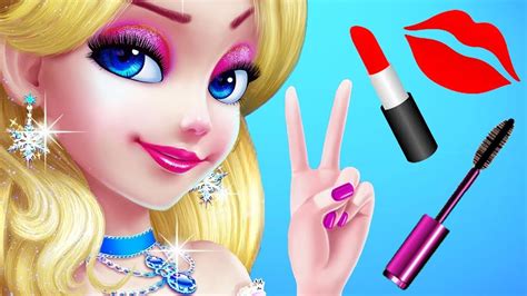 Fun Girl Care Games - Ice Princess Makeover Makeup Spa & Pet Dress Up ...