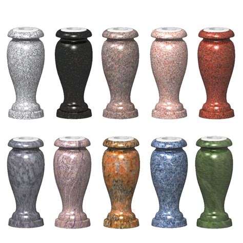 Granite Turrned Vases Assorted – Charlestown Monument Company