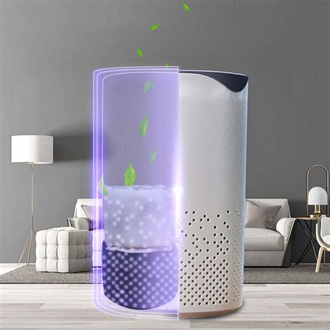 UV Air Purifier Air Cleaner Fresh Ozone Home Bedroom Auto Smoke Formaldehyde – Grandado