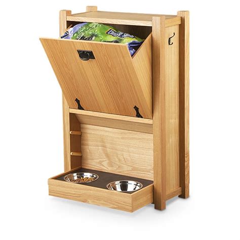 Wood Pet Feeding Station - 209947, Pet Accessories at Sportsman's Guide