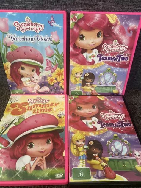 STRAWBERRY SHORTCAKE DVD LOT 4 x KIDS DVDS ALL IN FANTASTIC CONDITION R4 $15.00 - PicClick AU