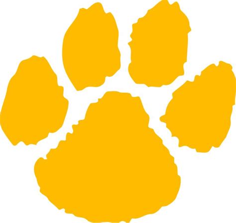 Wildcat Paw Print Logo