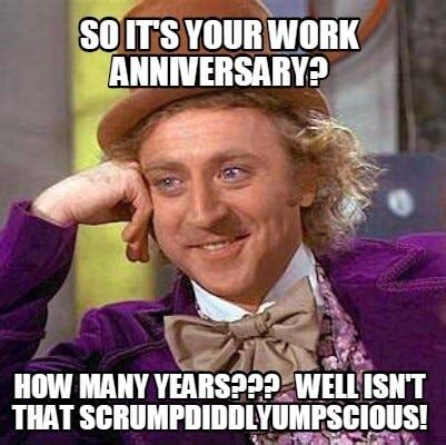 Happy Work Anniversary Meme. Happy Anniversary is the day that… | by ...