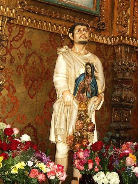 Saint Of The Day: St. Juan Diego | Blessed mother statue, Catholic ...