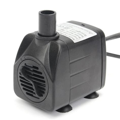 10W 220V LED Light Submersible Water Pump Aquariums Fish Pond Fountain Sump Waterfall 600L/h ...