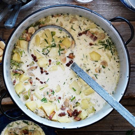 New England Clam Chowder Recipe | Bon Appétit