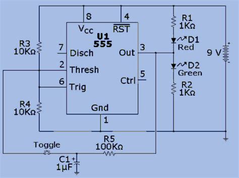 Tutorial on Bistable Multivibrator Using 555 Timer And its Application