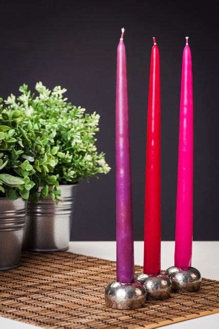 Taper Candles | Taper candles, Candles, Wedding centerpieces diy