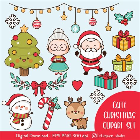 Cute Christmas Clipart | ubicaciondepersonas.cdmx.gob.mx