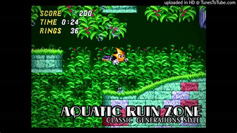 Aquatic Ruin Zone - "Classic" Generations Style - YouTube