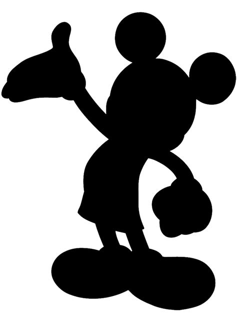 Free printable Mickey Mouse stencils and templates