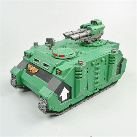 Warhammer 40k Army Space Marines Salamander Razorback Painted - Etsy ...