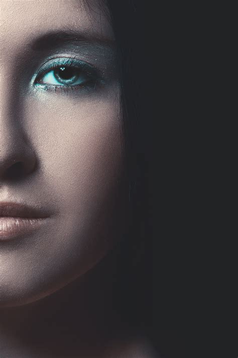 Woman half face HD wallpaper | Wallpaper Flare