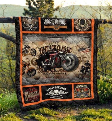 Harley Davidson QUILT 2 – CreatedOnSun