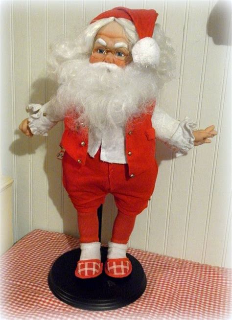 Handmade Vintage Santa Claus Doll | Santa claus doll, Christmas dolls, Vintage inspired christmas