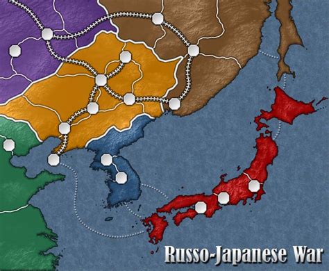 Russo-Japanese War Map