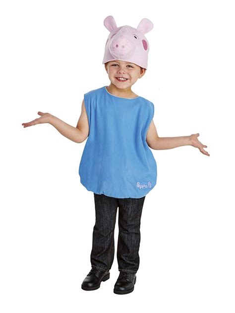 Peppa Pig Daddy Pig Deluxe Men's Costume | ashberrywater.tbpc.co