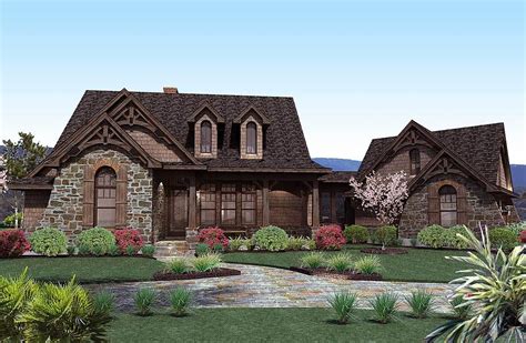 Plan 16807WG: Stone Cottage with Flexible Garage | Craftsman cottage, Cottage house plans ...