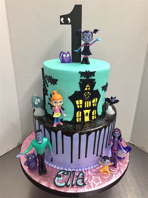 Vampirina 1st Birthday Cake | Halloween birthday cakes, Birthday cake ...