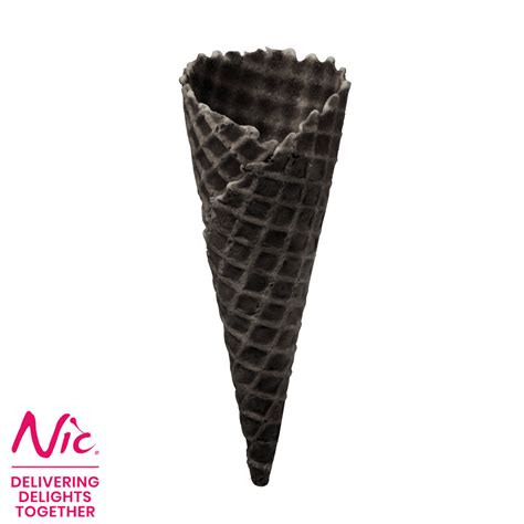 Black Ice Cream Cone 48/155 - NIC Nederland BV