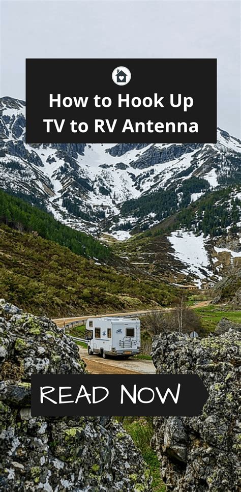 How to Hook Up TV to RV Antenna Easily - Use RV TV Antenna & Setup