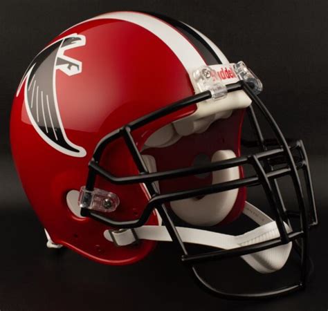 ATLANTA FALCONS 1984-1989 NFL Riddell AUTHENTIC Throwback Football ...