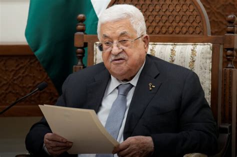 Palestinian president says Gaza war must end, conference needed to ...