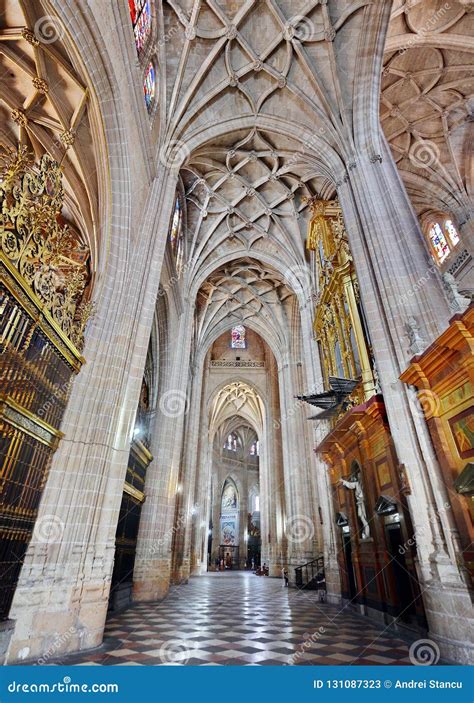 Cathedral of Segovia, Spain Editorial Stock Photo - Image of spain ...