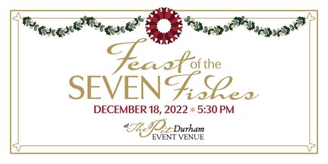 Feast of the Seven Fishes Wine Dinner, The Pit Durham Event Venue, 18 December 2022