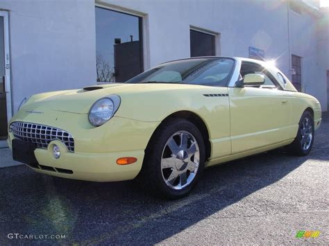 2002 Ford thunderbird colors