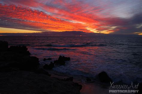 Sunset Perth Beach - Barb's Photography Portfolio