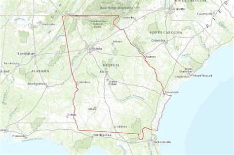 TIGER/Line Shapefile, 2007, Georgia, USA | Data Basin