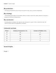 Effect of Temperature on Catalase Reaction Rate: Lab Data and | Course Hero