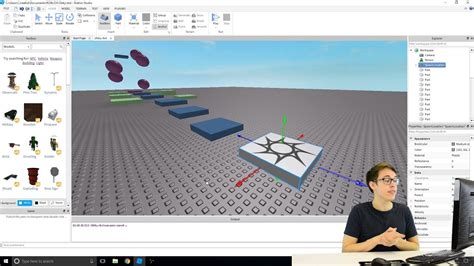 MAKE A GAME ON ROBLOX STUDIO! CODAKID'S SUPER AWESOME OBBY TUTORIAL ...