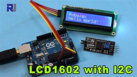 How to use LCD LCD1602 with I2C module for Arduino - Robojax ...