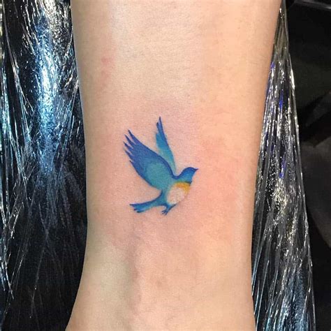 Best Bluebird tattoo Ideas For Men - mysteriousevent.com