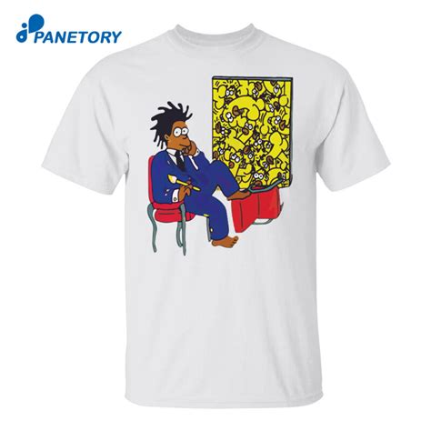 Jay Z Basquiat Simpsons Shirt 2024