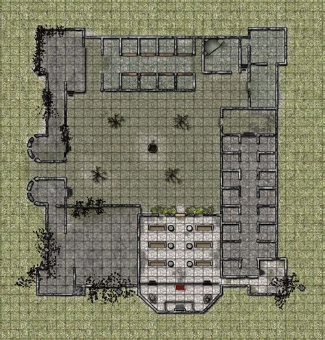 D&D Next: Shadowfell Keep Map Complete | Dungeon maps, Fantasy map, Map art