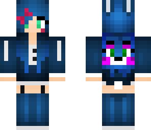 toy bonnie human V2 | Minecraft Skin