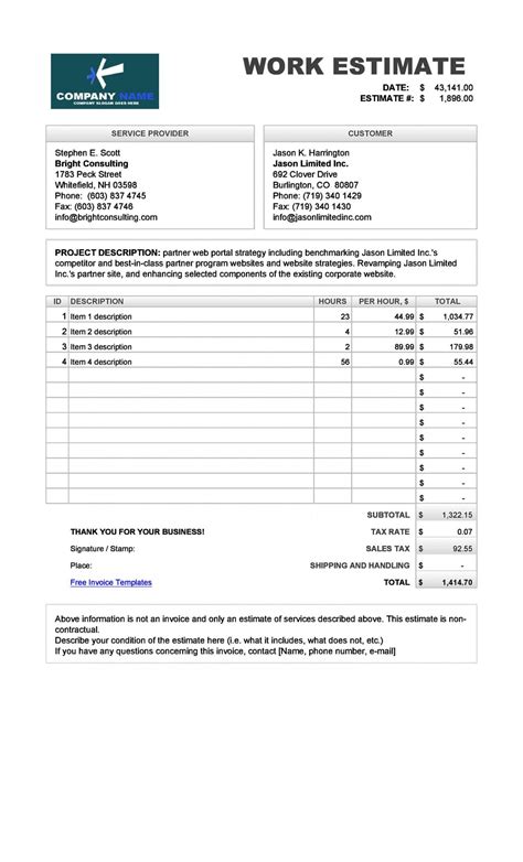 Printable 47 Professional Quote Templates 100% Free Download Quotation Proposal Template Doc - Ikase